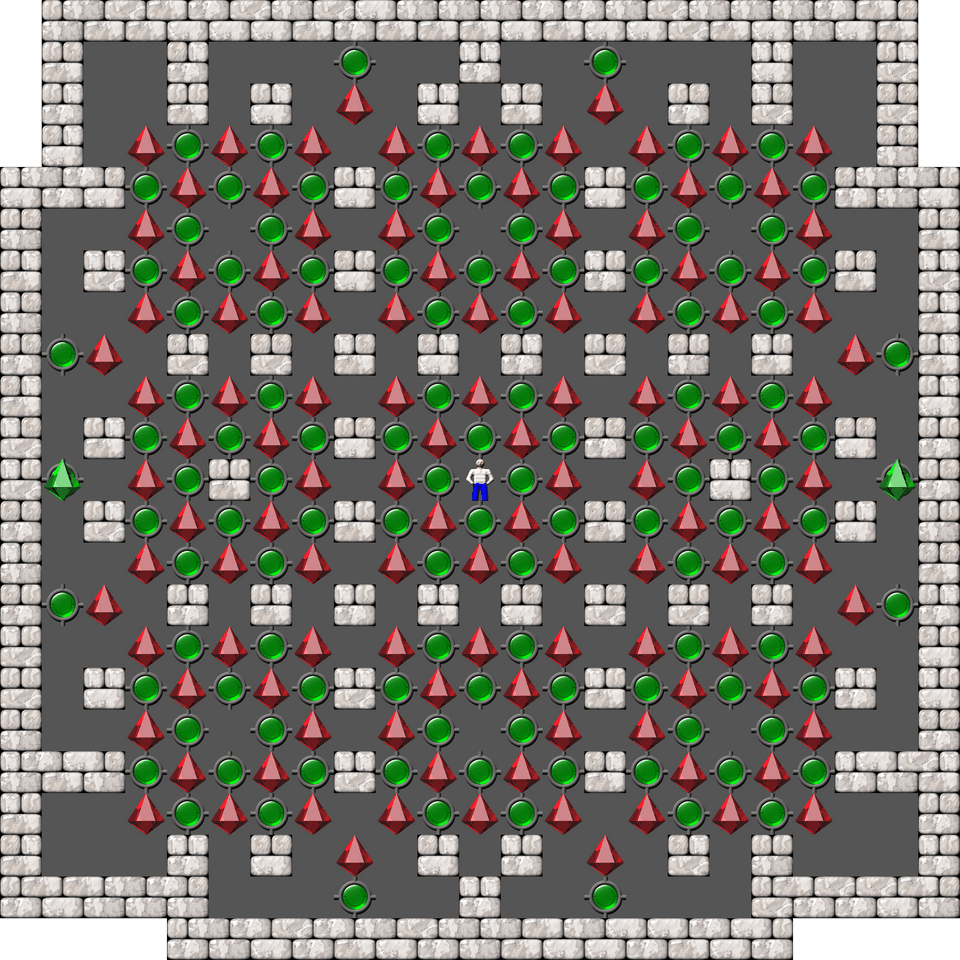 Sokoban Sasquatch 06 Arranged level 66